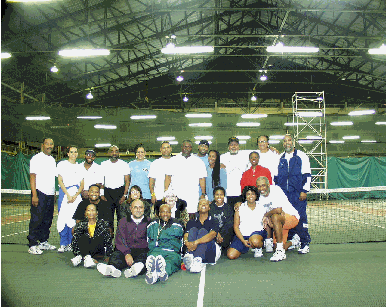 (mixed doubles league)